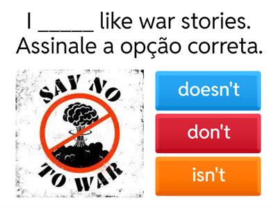 Simple present - negative form