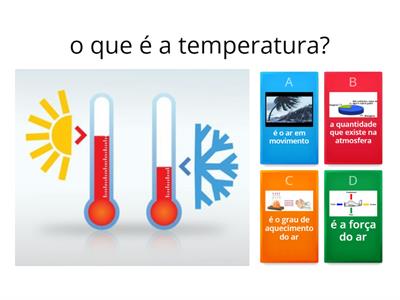 elementos do clima