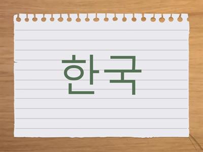 Where are you from? Grade 5 L1 Cheonjae