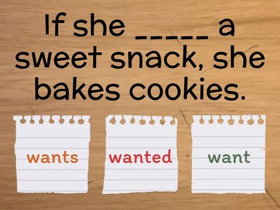 zero conditional - multiple choices 