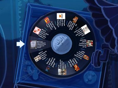 Hallowe'en speaking wheel