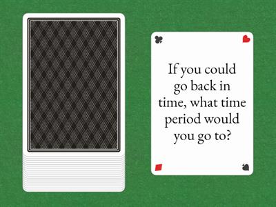 B1+ - 2nd Conditional - Conversation Cards