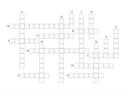 Kid's Box 3 Unit 1 - Family members (crossword)