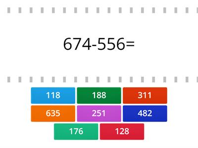 Subtraction with Regrouping