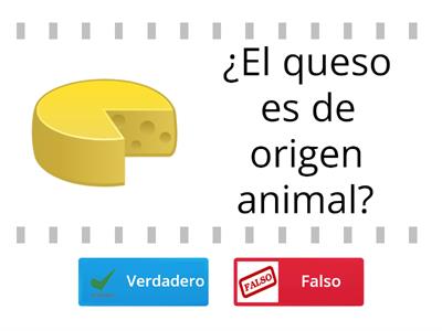 Origen de los alimentos