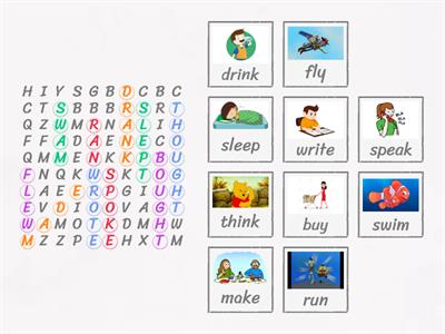 Irregular verbs (Past tense)