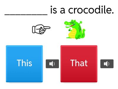 Unit 3 This is / That is