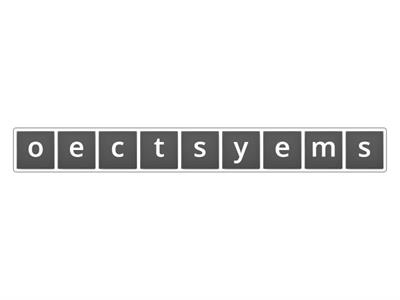 Solve anagrams