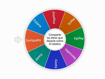 Ruleta para participación