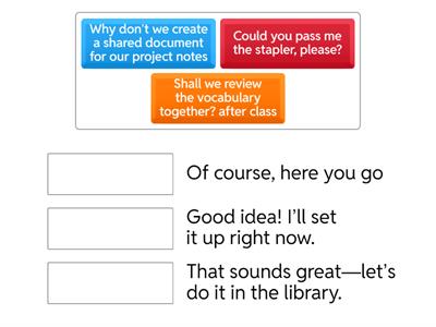 Request / suggestion