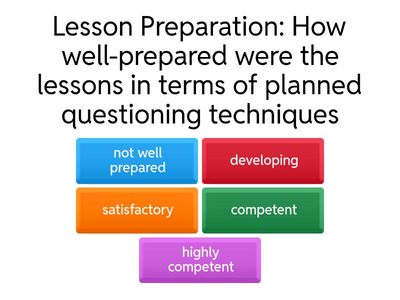 Enhancing Questioning Techniques – Mentor Feedback-instructions:Please provide honest feedback on the student teacher’s 