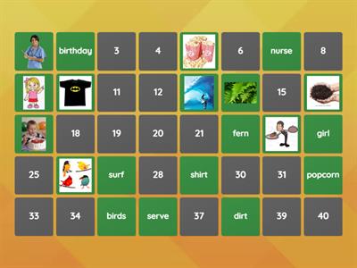 R controlled Matching Game