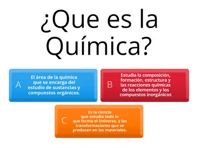 Lección de Química