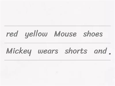 Unjumble simple present