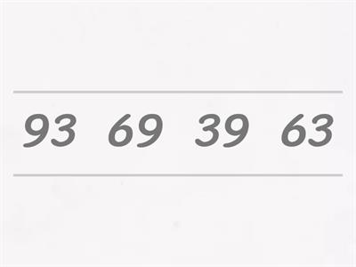  within 100: Smallest to Greatest