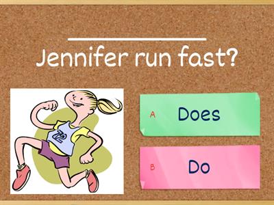 PRESENT SIMPLE DO / DOES 