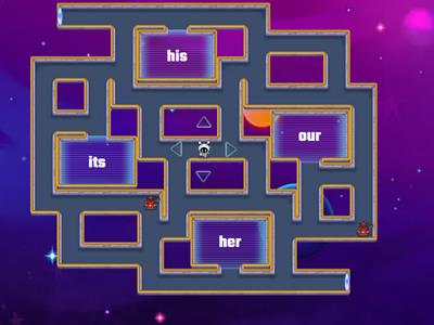 Possessive determiners