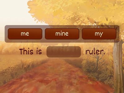 5th grade Unit 2b  Possessive adjectives/pronouns SK