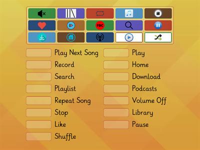 Music Player Icons