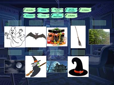 Halloween - match up