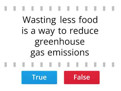 Climate Change - True or False