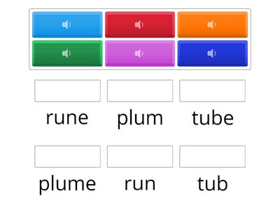 Short U and Long U with Silent E (u_e)