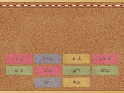 Ollie CVCC/CCVC match 