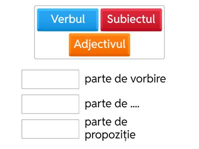 Alege varianta corectă