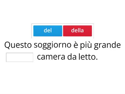 Comparativo di maggioranza e minoranza (di+articolo)