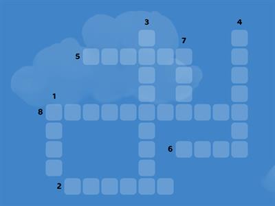 Starters - word crossword