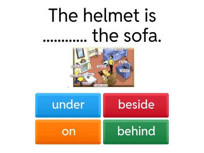 Prepositions of place