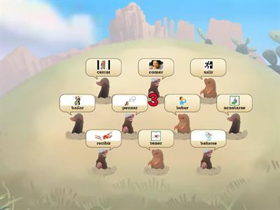 Reconocer verbos irregulares en presente indicativo