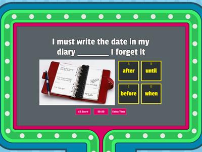  Future Time with conjunctions