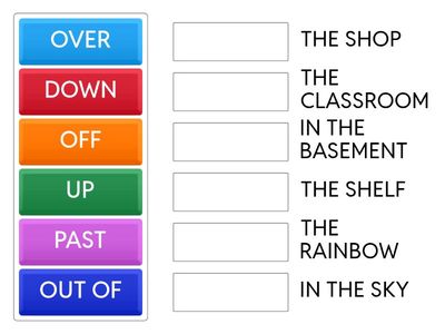 Prepositions of movement