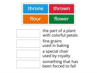 Fundations L3 Unit 7 Sound Alike Vocabulary