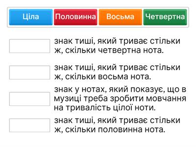 Тривалості пауз