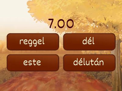 Melyik napszak ez? 0-24