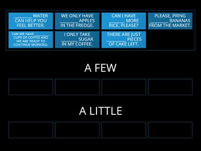 WE01_U4 - A FEW or A LITTLE [countables and uncountables]