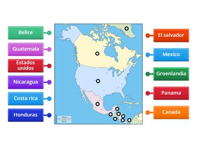 Paises de norteamerica y centroamerica