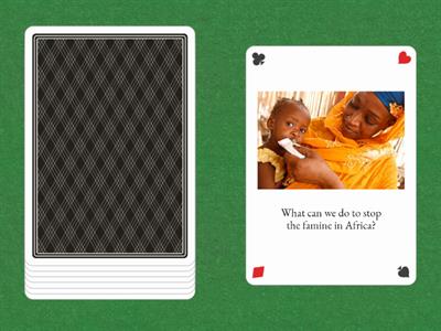 Natural disasters - speaking cards