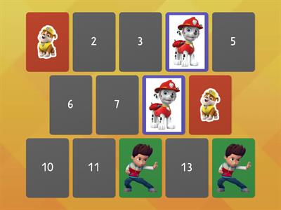 Paw Patrol Matching Game