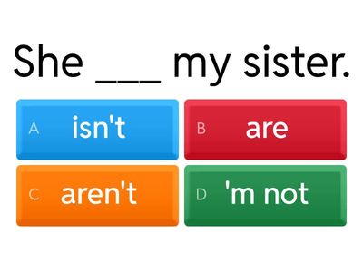 To Be (Am, Is, Are) #1 | Practising all forms