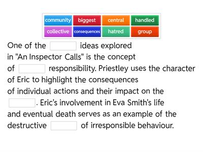 An inspector calls Eric