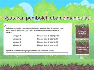 Mengawal Pemboleh Ubah  Sains Tahun 5