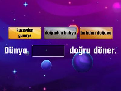 Dünyanın Haretekleri Doğruyu Bulma Fen Bilimleri 4.Sınıf