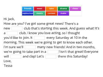 English Code 4 Unit 6