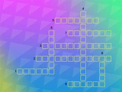   Kids 6 - Lesson 8 - Crossword