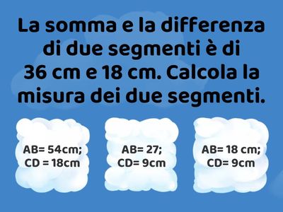  Problemi con i segmenti 