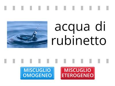 MISCUGLIO OMOGENEO O ETEROGENEO