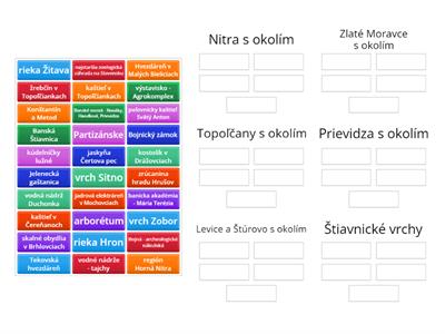 VLA - Nitra - Zlaté Moravce - Topoľčany - Prievidza - Levice, Štúrovo - Štiavnické vrchy